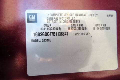 2011 Chevrolet Express 1500