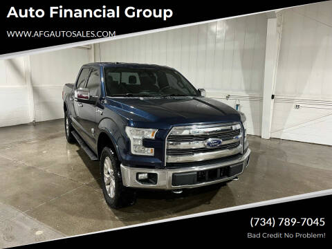 2015 Ford F-150 for sale at Auto Financial Group in Flat Rock MI
