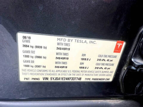 2019 Tesla Model S Long Range