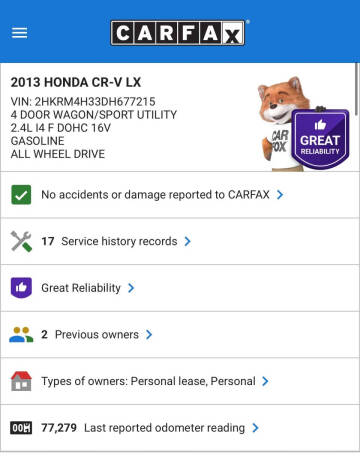 2013 Honda CR-V LX