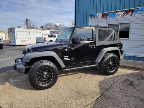 2010 Jeep Wrangler for sale at CENTER AVENUE AUTO SALES in Brodhead WI