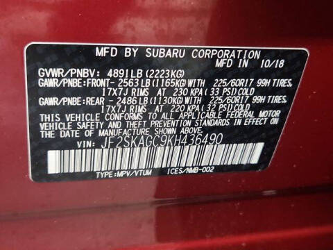 2019 Subaru Forester Premium