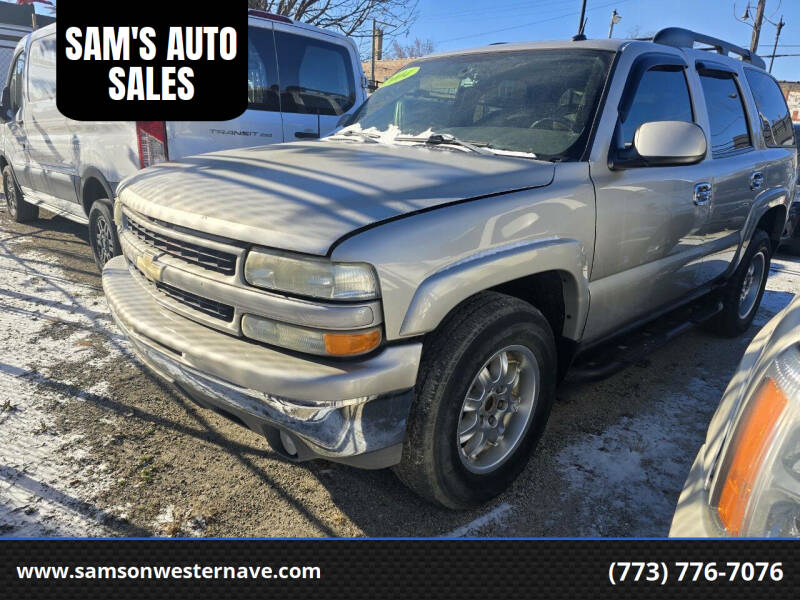 2004 Chevrolet Tahoe for sale at SAM'S AUTO SALES in Chicago IL