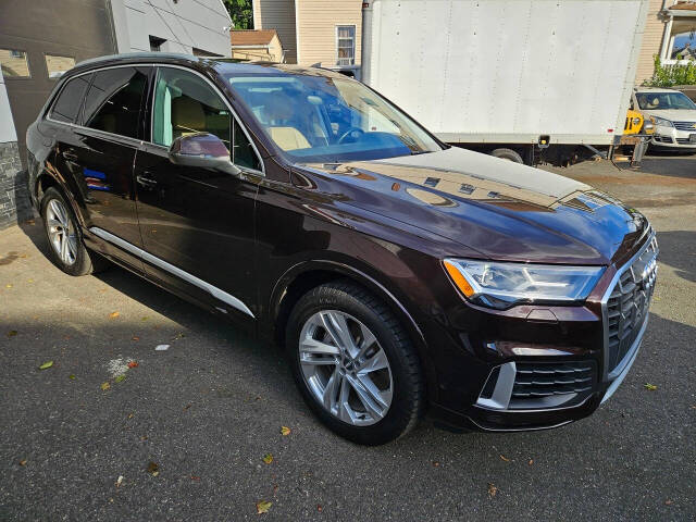 2020 Audi Q7 for sale at RENOS AUTO SALES LLC in Waterbury, CT