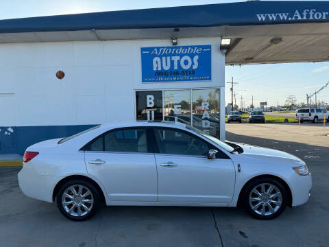 2010 Lincoln MKZ for sale at Affordable Autos Eastside in Houma LA