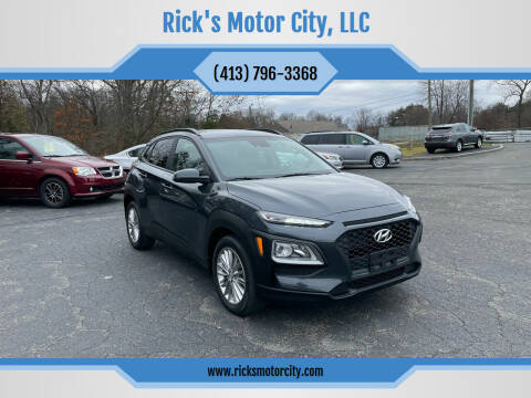 2021 Hyundai Kona for sale at Rick's Motor City, LLC in Springfield MA