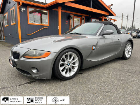 2003 BMW Z4 for sale at Sabeti Motors in Tacoma WA