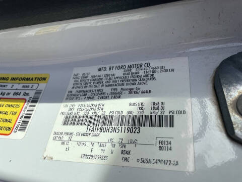 2022 Ford Mustang EcoBoost Premium