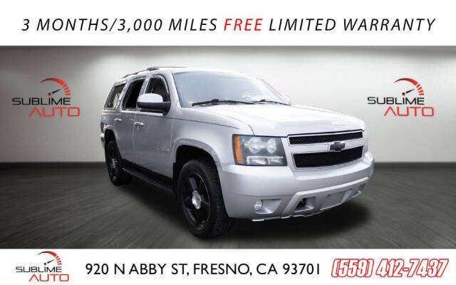 2010 Chevrolet Tahoe for sale at SUBLIME AUTO in Fresno, CA