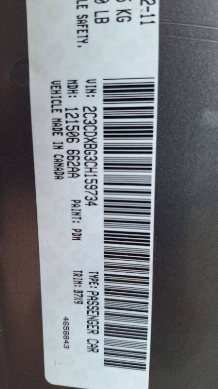 2012 Dodge Charger SE