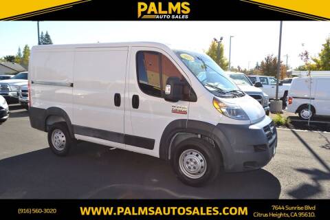 2015 RAM ProMaster for sale at Palms Auto Sales in Citrus Heights CA