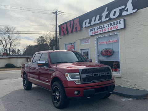 2013 Ford F-150 for sale at RVA Automotive Group in Richmond VA