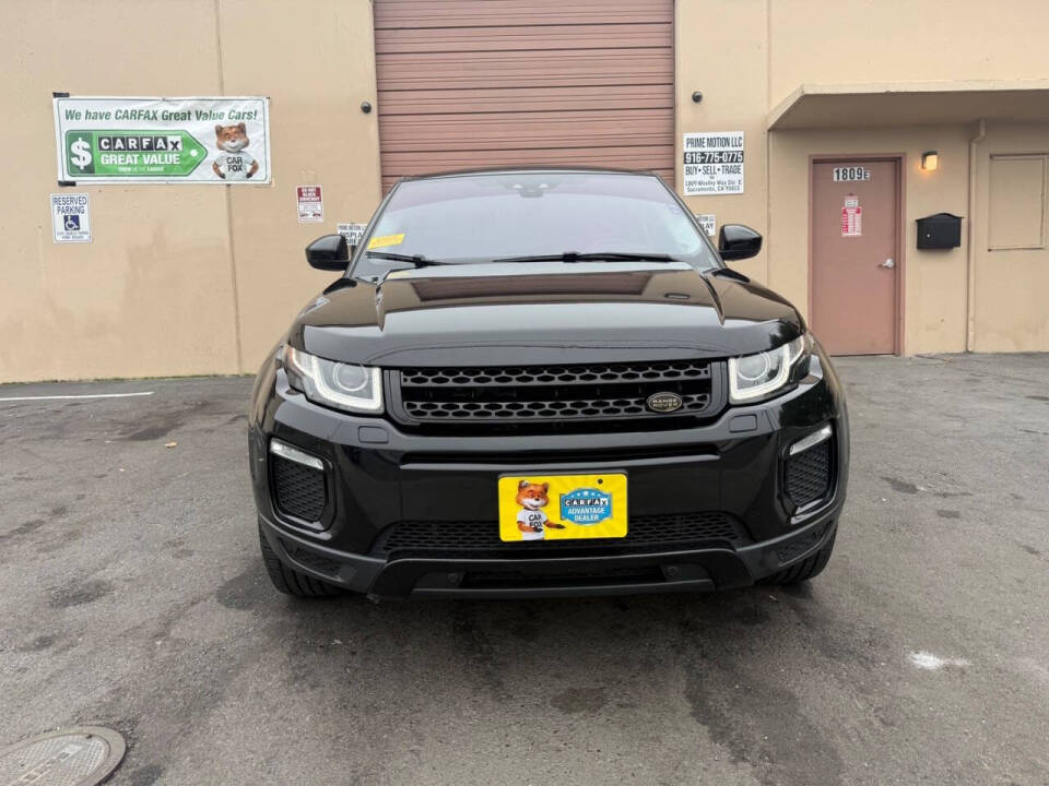 2016 Land Rover Range Rover Evoque for sale at Prime Motion LLC in Sacramento, CA