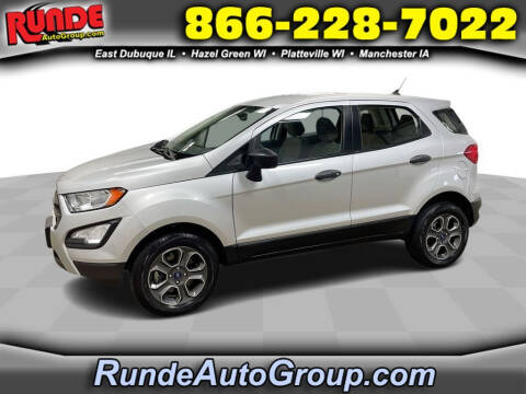 2022 Ford EcoSport for sale at Runde PreDriven in Hazel Green WI