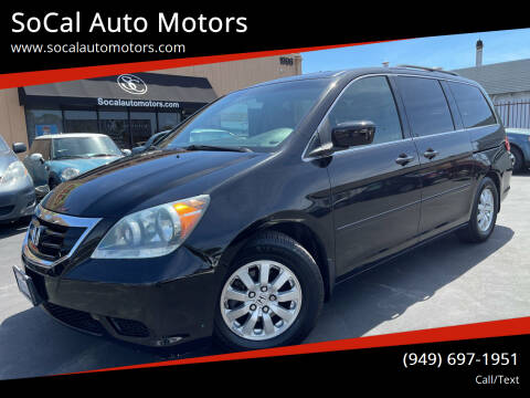 2010 Honda Odyssey for sale at SoCal Auto Motors in Costa Mesa CA