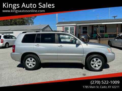 2003 Toyota Highlander for sale at Kings Auto Sales in Cadiz KY