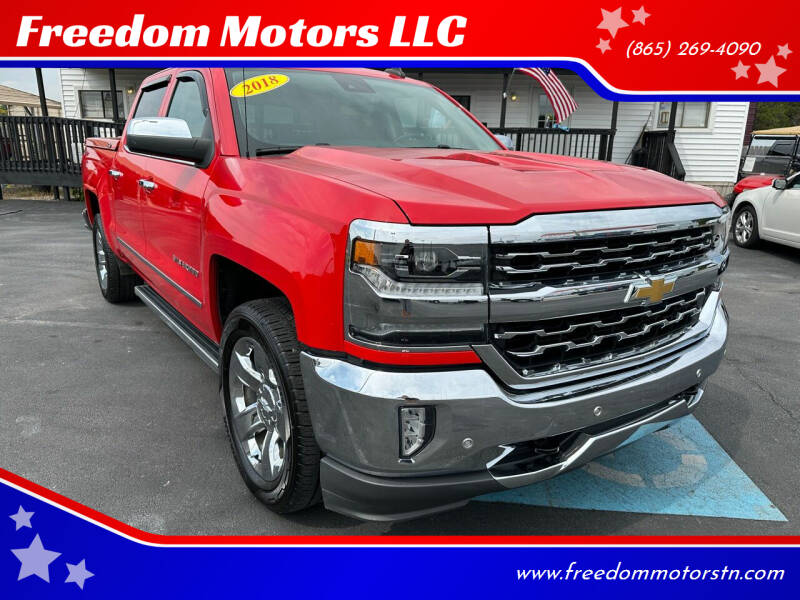2018 Chevrolet Silverado 1500 for sale at Freedom Motors LLC in Knoxville TN