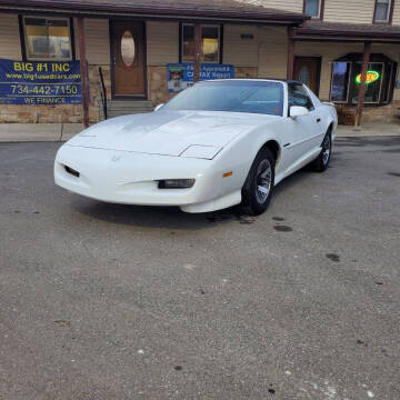 1991 Pontiac Firebird for sale at BIG #1 INC in Brownstown MI