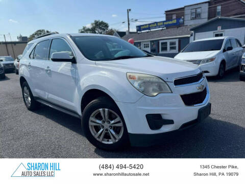 2012 Chevrolet Equinox for sale at Sharon Hill Auto Sales LLC in Sharon Hill PA