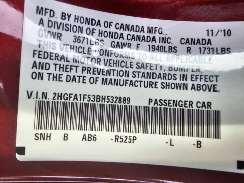 2011 Honda Civic LX