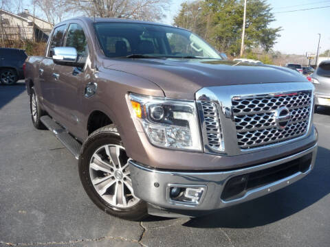2017 Nissan Titan for sale at Wade Hampton Auto Mart in Greer SC