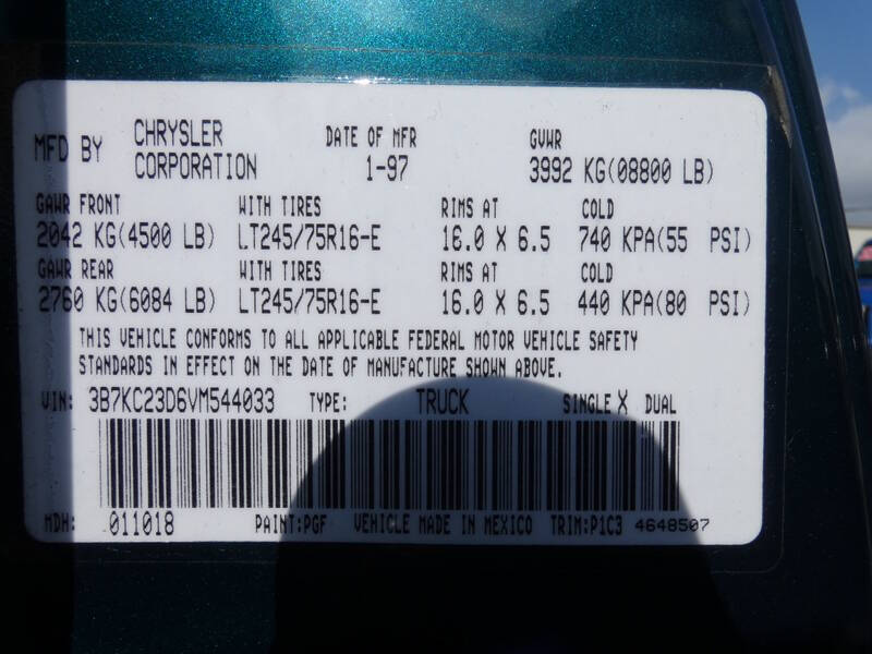 1997 Dodge Ram 2500