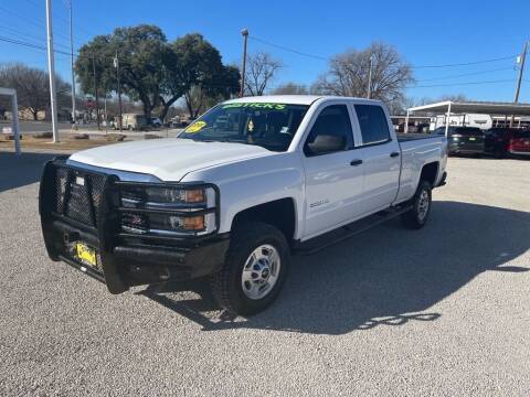 2015 Chevrolet Silverado 2500HD for sale at Bostick's Auto & Truck Sales LLC in Brownwood TX