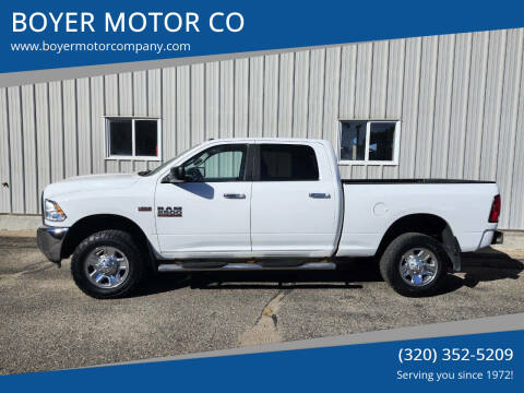 2017 RAM 2500 for sale at BOYER MOTOR CO in Sauk Centre MN