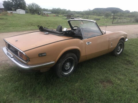 1972 Triumph Spitfire for sale at CLASSIC MOTOR SPORTS in Winters TX