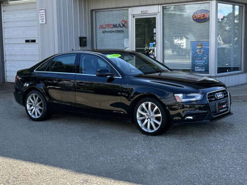 2013 Audi A4 for sale at Used Cars Mishawaka in Mishawaka IN