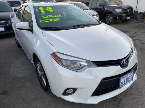2014 Toyota Corolla for sale at CAR GENERATION CENTER, INC. in Los Angeles CA