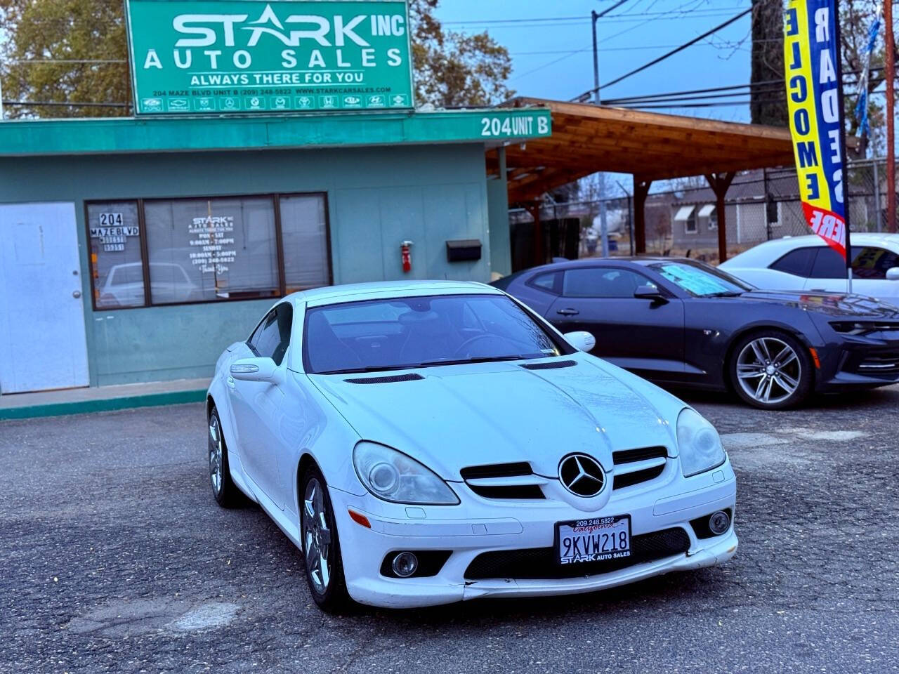 2005 Mercedes-Benz SLK for sale at STARK AUTO SALES INC in Modesto, CA