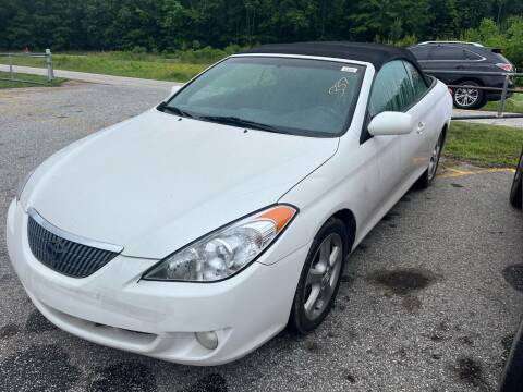 2006 Toyota Camry Solara for sale at UpCountry Motors in Taylors SC