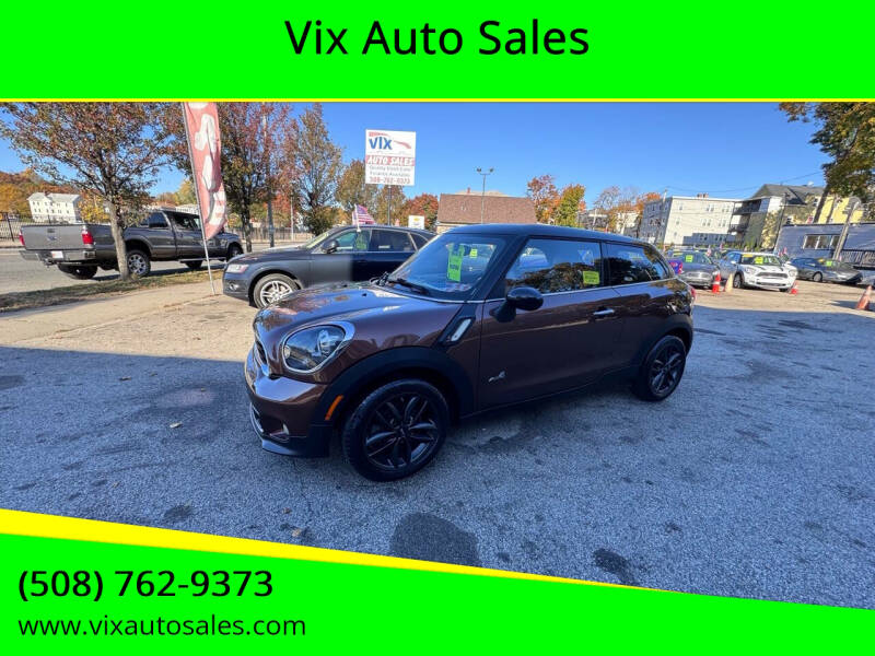 2013 MINI Paceman for sale at Vix Auto Sales in Worcester MA