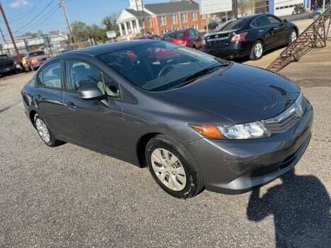 2012 Honda Civic for sale at Greenville Luxury Motors in Greenville, SC