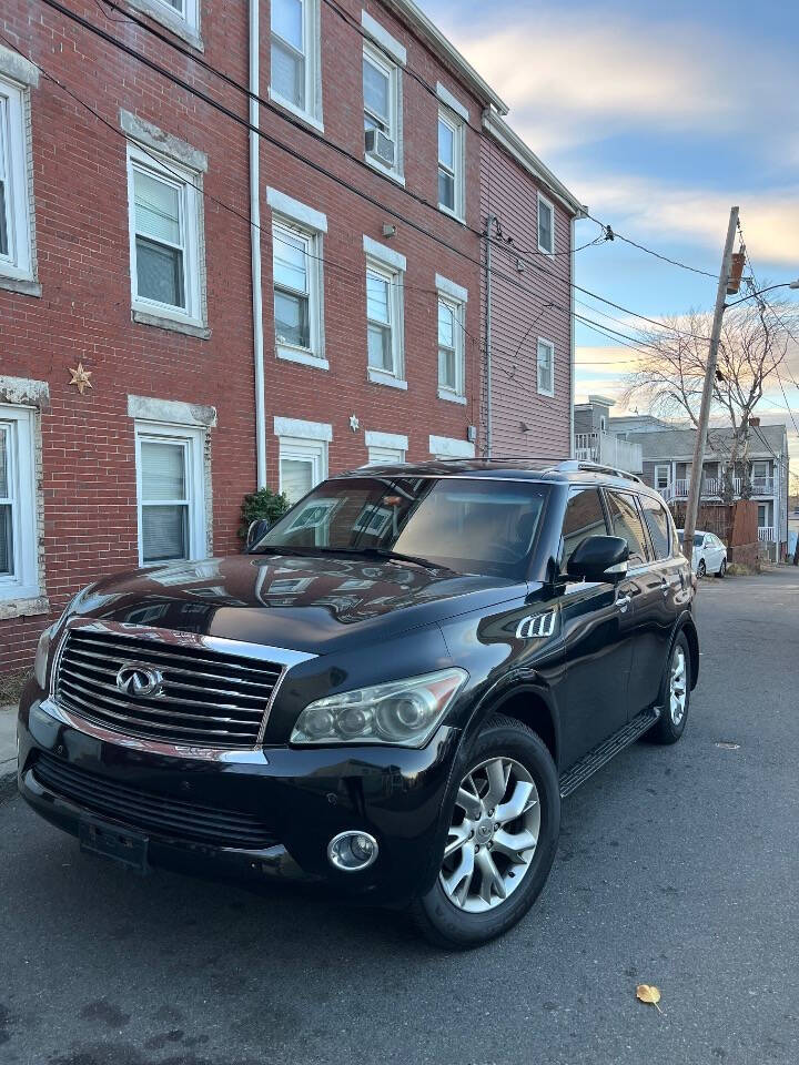 2013 INFINITI QX56 for sale at 550 MOTORS in Winthrop, MA