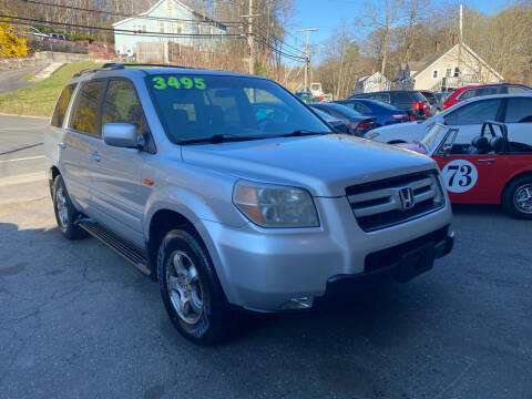 2007 Honda Pilot for sale at MILL STREET AUTO SALES LLC in Vernon CT