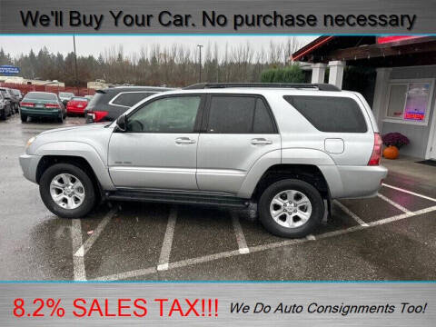 2003 Toyota 4Runner for sale at Platinum Autos in Woodinville WA