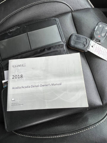 2018 GMC Acadia Denali