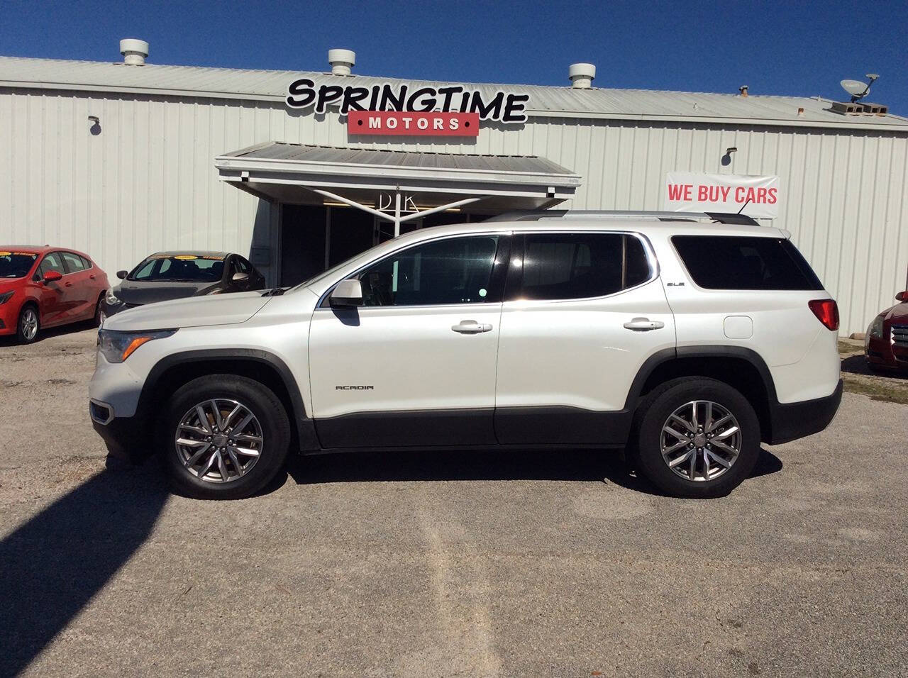 2019 GMC Acadia for sale at SPRINGTIME MOTORS in Huntsville, TX