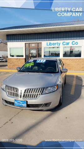 2012 Lincoln MKZ for sale at LIBERTY CAR COMPANY in Waterloo IA