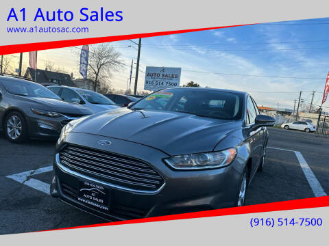 2013 Ford Fusion for sale at A1 Auto Sales in Sacramento CA