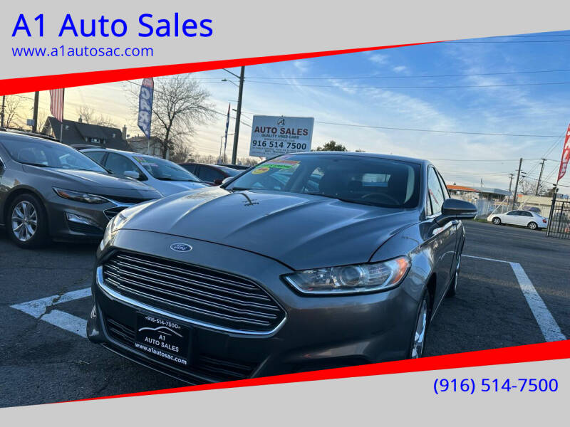 2013 Ford Fusion for sale at A1 Auto Sales in Sacramento CA