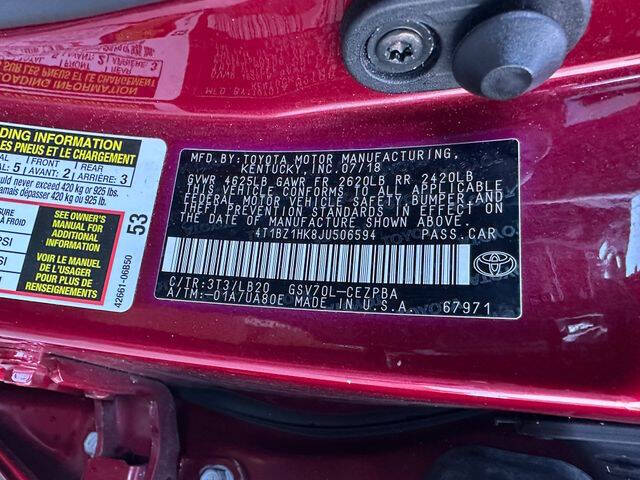 2018 Toyota Camry XSE V6