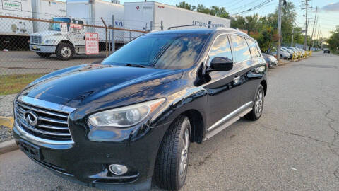 2013 Infiniti JX35 for sale at Giordano Auto Sales in Hasbrouck Heights NJ