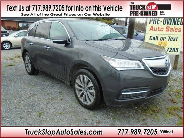 2014 Acura MDX for sale at Truck Stop Auto Sales in Ronks PA