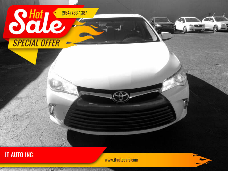 2017 Toyota Camry for sale at JT AUTO INC in Oakland Park FL