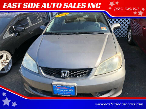 2004 Honda Civic for sale at EAST SIDE AUTO SALES INC in Paterson NJ