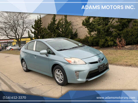 2012 Toyota Prius for sale at Adams Motors INC. in Inwood NY