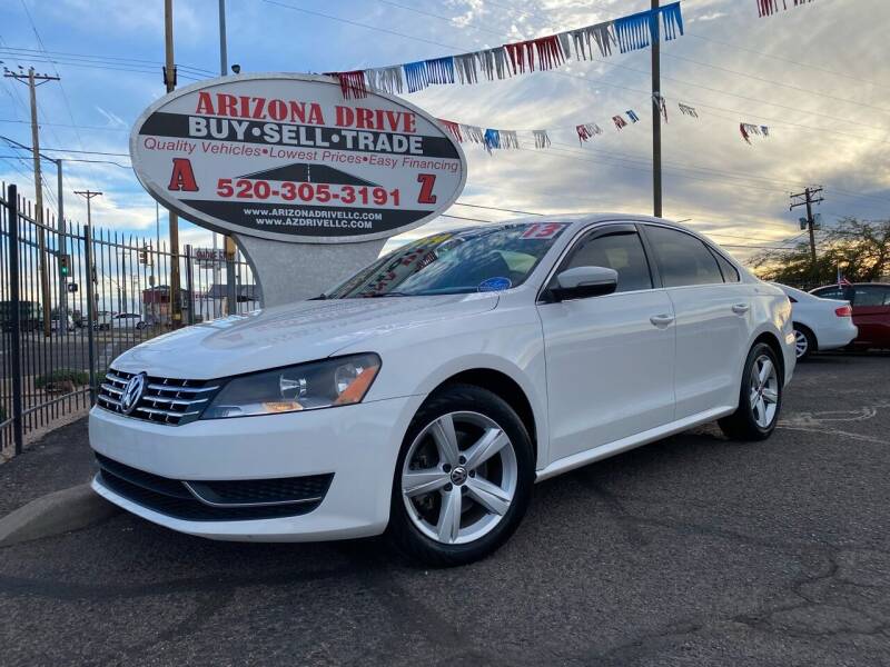 2013 Volkswagen Passat for sale at Arizona Drive LLC in Tucson AZ